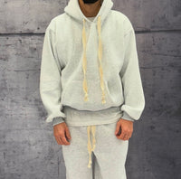 COMPLETO FELPA + PANTALONE TUTA - HAMEN - ART. TOMA - COL. GRIGIO