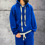 COMPLETO FELPA + PANTALONE TUTA - HAMEN - ART. TOMA - COL. BLU ROYAL