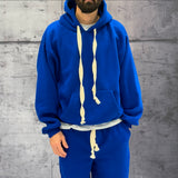 COMPLETO FELPA + PANTALONE TUTA - HAMEN - ART. TOMA - COL. BLU ROYAL