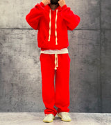 COMPLETO FELPA + PANTALONE TUTA - HAMEN - ART. TOMA - COL. ROSSO