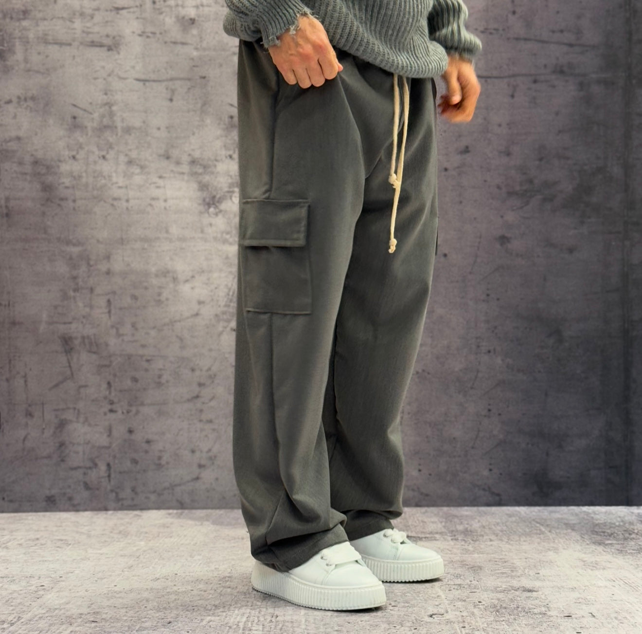 PANTALACCIO TASCONE CARGO - ART. MARCUS - HAMEN - COL. GRIGIO