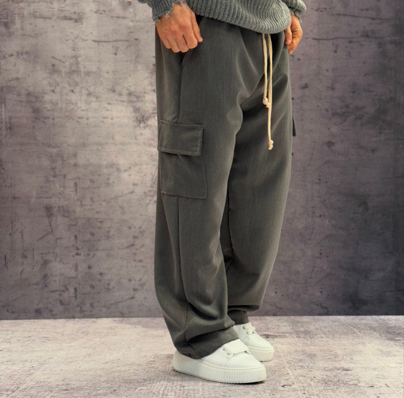 PANTALACCIO TASCONE CARGO - ART. MARCUS - HAMEN - COL. GRIGIO