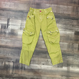 PANTALONE BERNA KIDS CARGO  BAMBINO VERDEACIDO ART K 23073 174