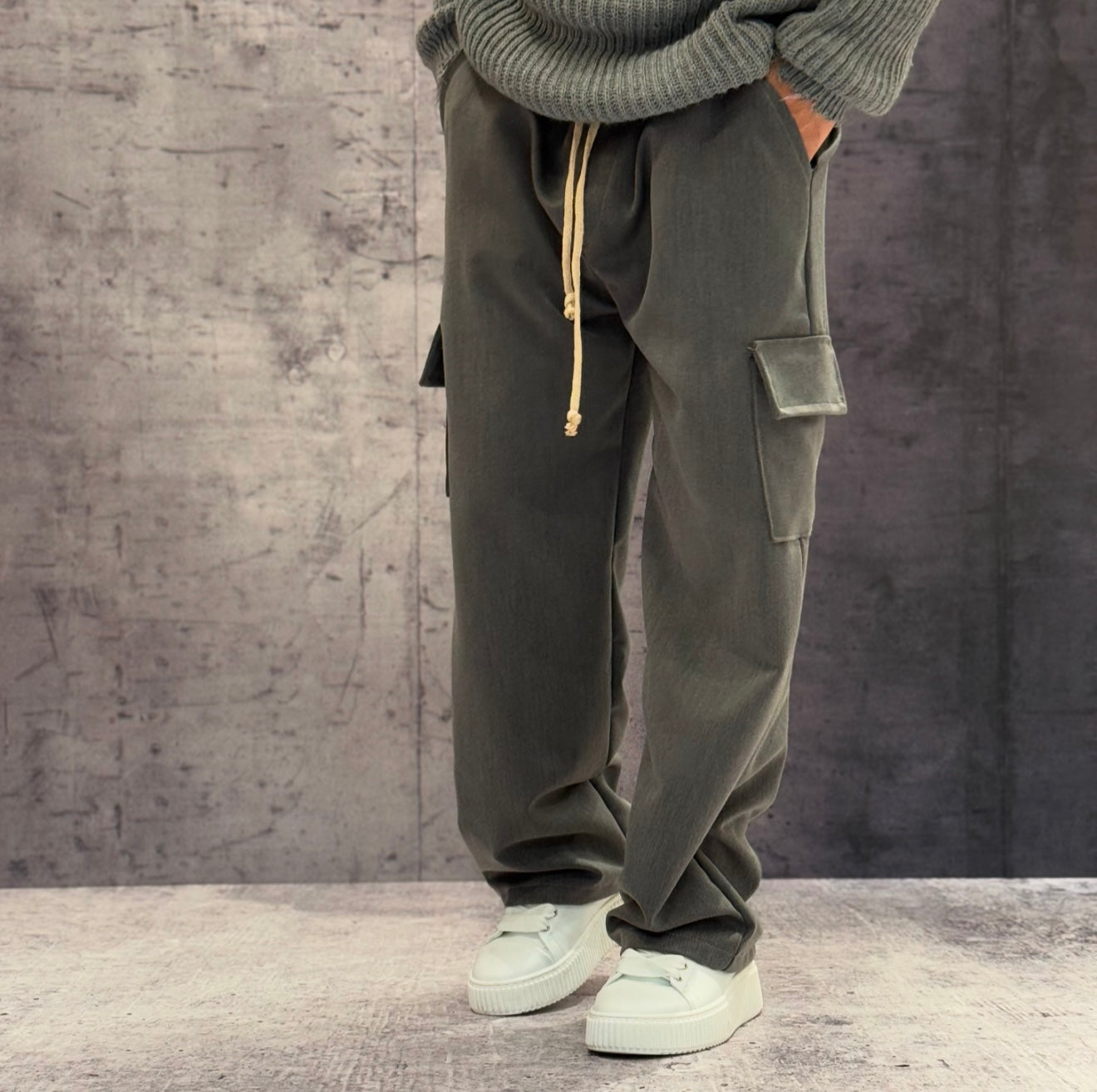 PANTALACCIO TASCONE CARGO - ART. MARCUS - HAMEN - COL. GRIGIO