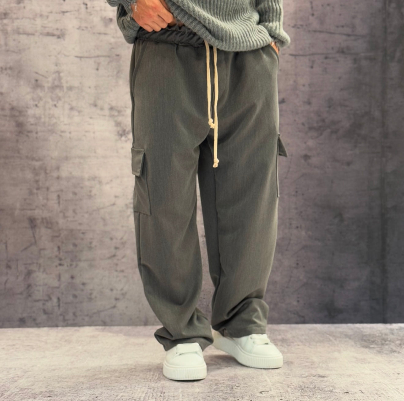PANTALACCIO TASCONE CARGO - ART. MARCUS - HAMEN - COL. GRIGIO