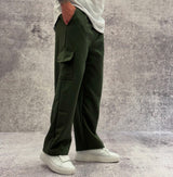 PANTALACCIO TASCONE CARGO - ART. MARCUS - HAMEN - COL. VERDE MILITARE