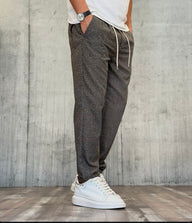 PANTALONE10 CROPPED CON COULISSE  - BERNA - *ART. 2331707 - COL. FANGO
