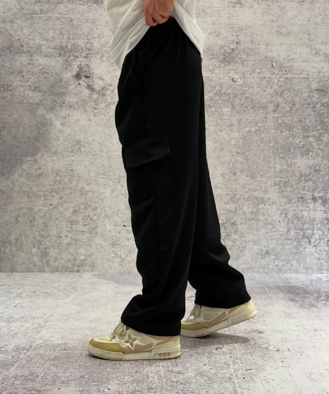 PANTALACCIO TASCONE CARGO - ART. MARCUS - HAMEN - COL. NERO
