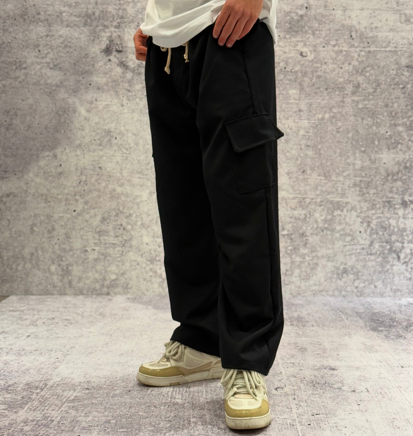 PANTALACCIO TASCONE CARGO - ART. MARCUS - HAMEN - COL. NERO