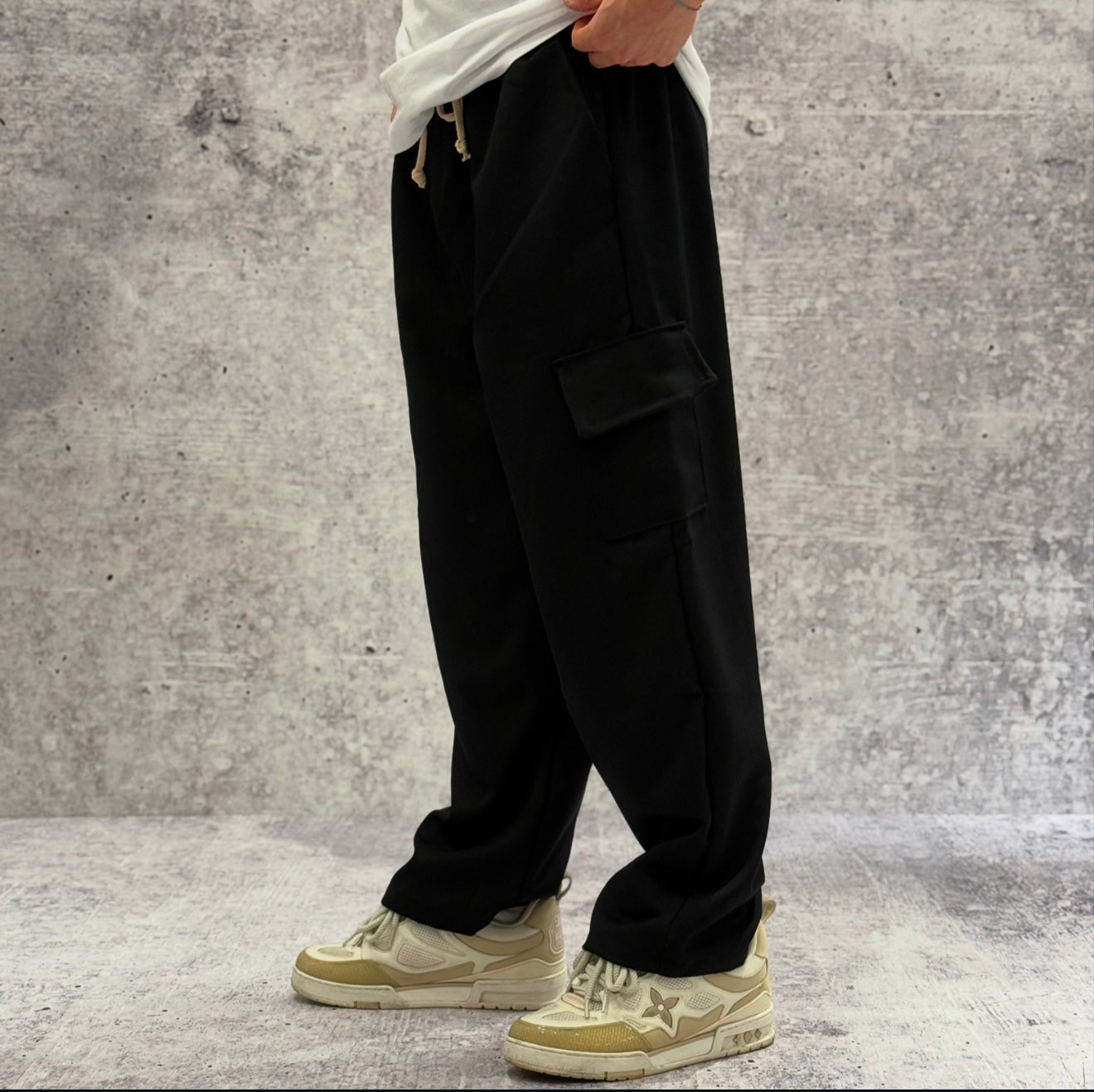 PANTALACCIO TASCONE CARGO - ART. MARCUS - HAMEN - COL. NERO
