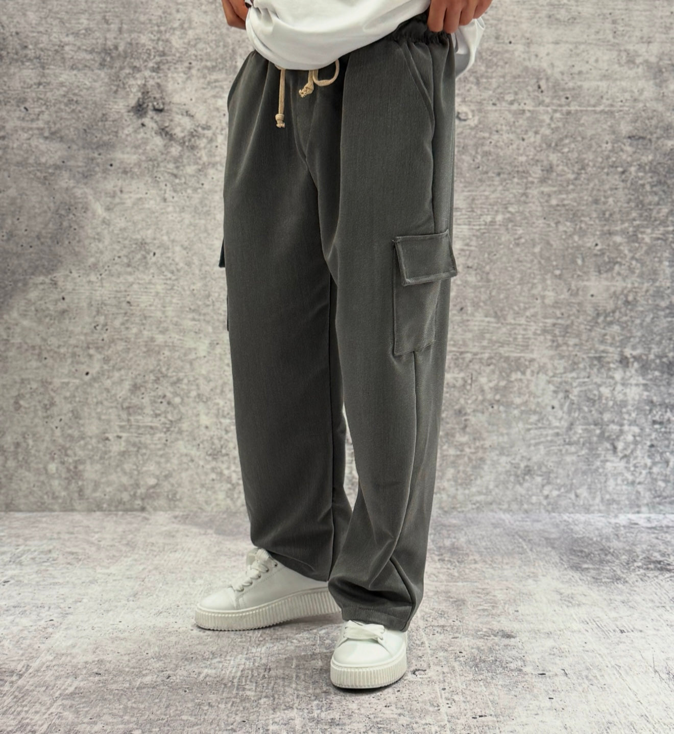 PANTALACCIO TASCONE CARGO - ART. MARCUS - HAMEN - COL. GRIGIO