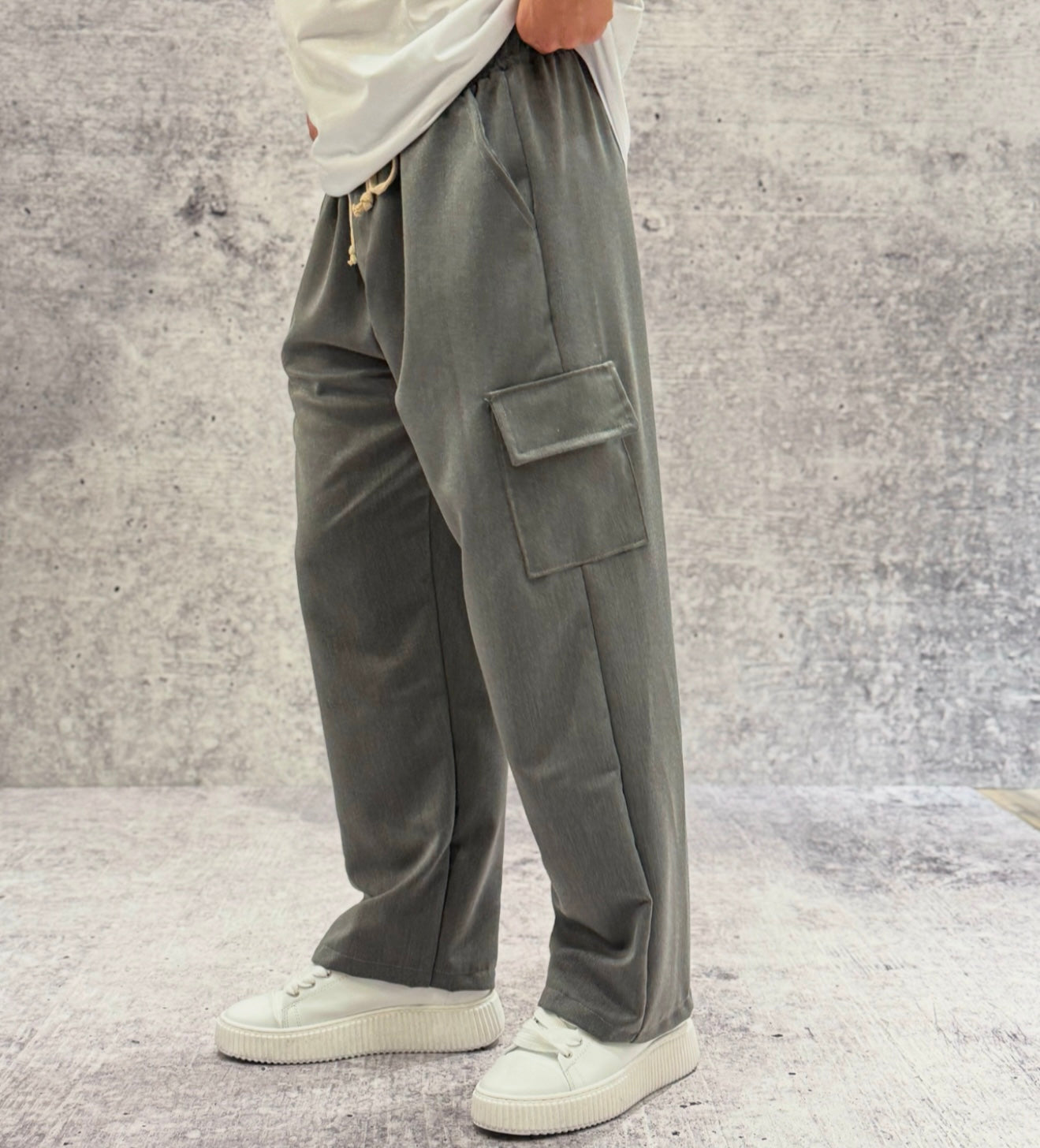 PANTALACCIO TASCONE CARGO - ART. MARCUS - HAMEN - COL. GRIGIO