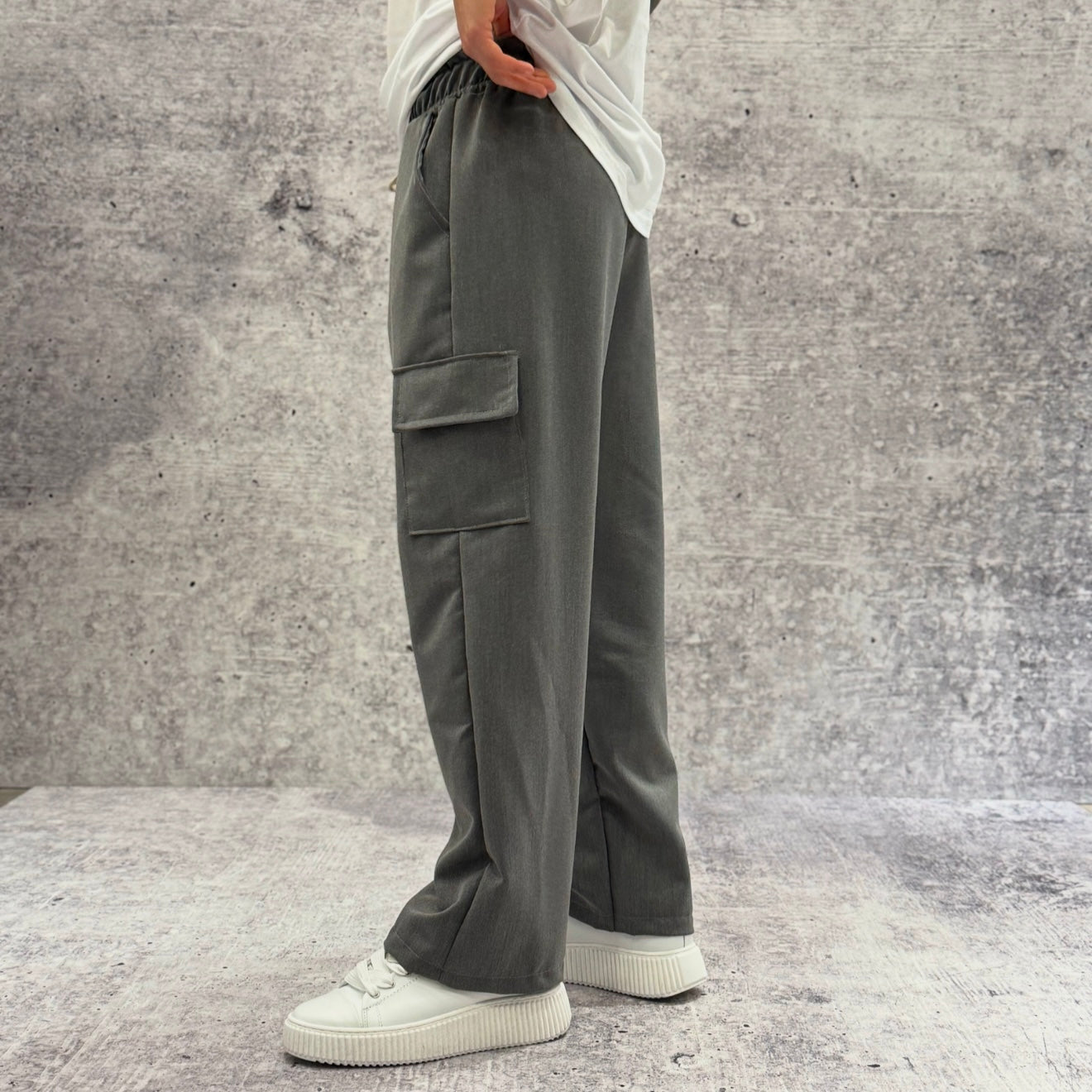 PANTALACCIO TASCONE CARGO - ART. MARCUS - HAMEN - COL. GRIGIO