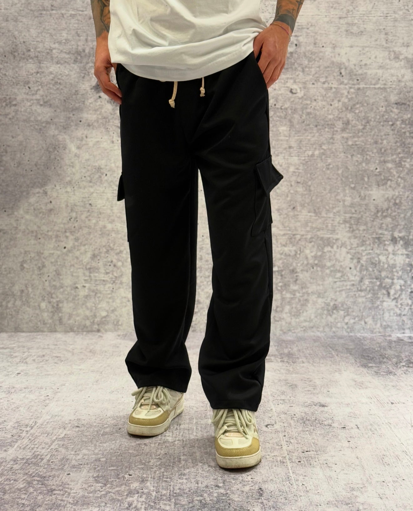 PANTALACCIO TASCONE CARGO - ART. MARCUS - HAMEN - COL. NERO