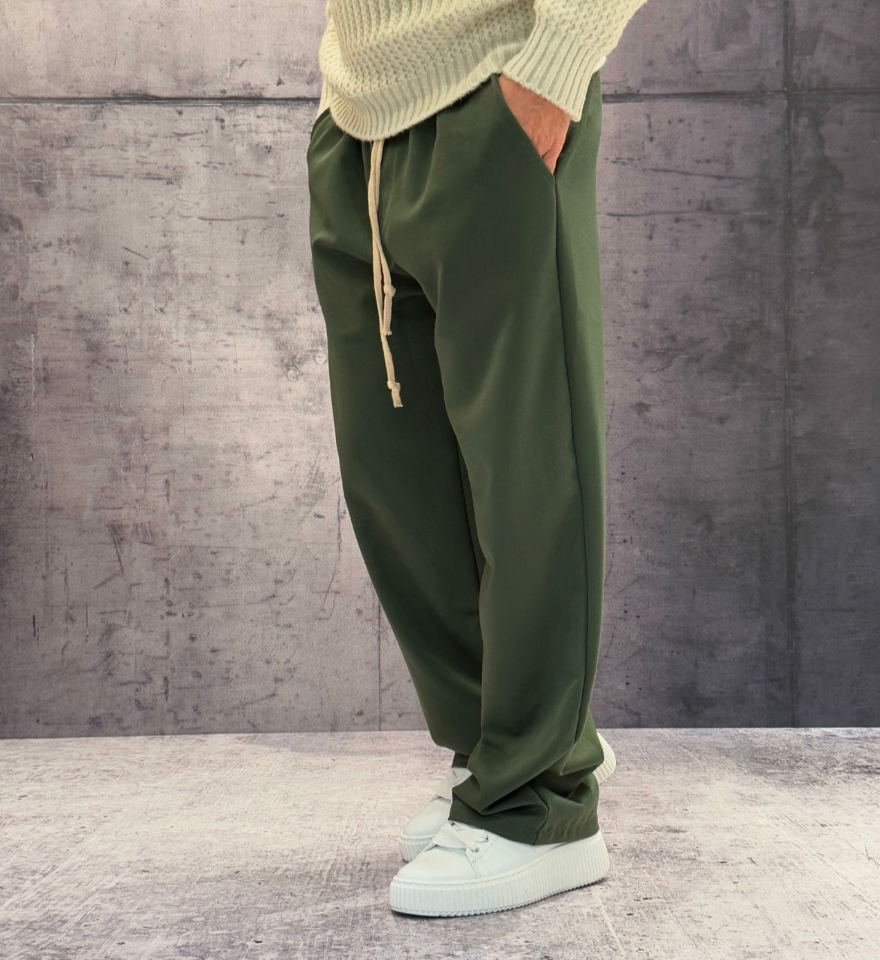 PANTALACCIO - ART. MARCUS - HAMEN - COL. VERDE MILITARE