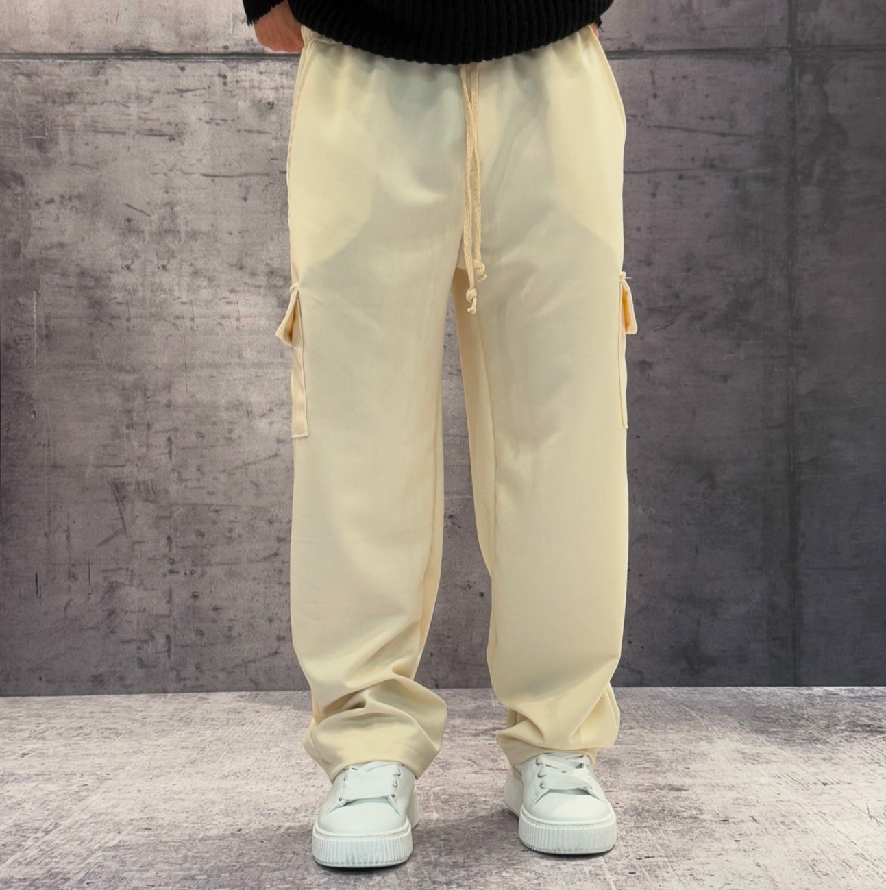 PANTALACCIO TASCONE CARGO - ART. MARCUS - HAMEN - COL. AVORIO