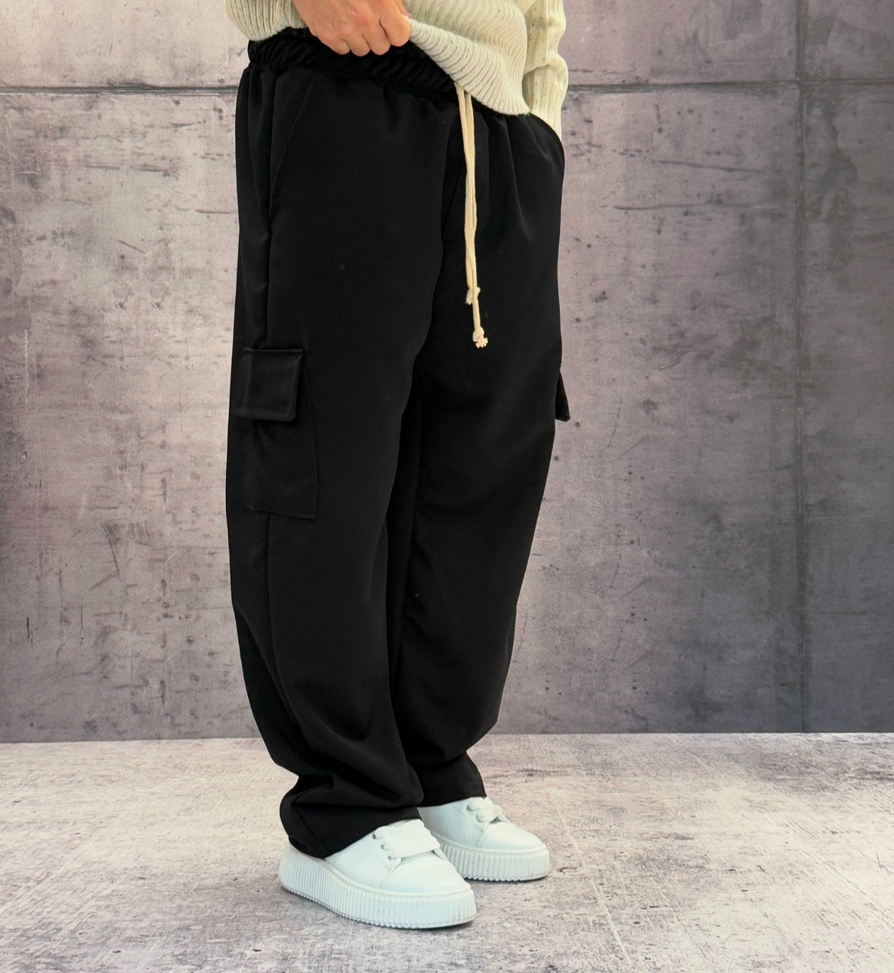 PANTALACCIO TASCONE CARGO - ART. MARCUS - HAMEN - COL. NERO