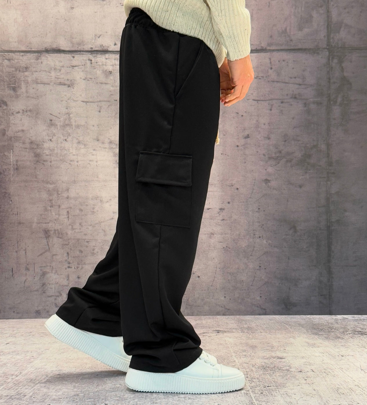 PANTALACCIO TASCONE CARGO - ART. MARCUS - HAMEN - COL. NERO