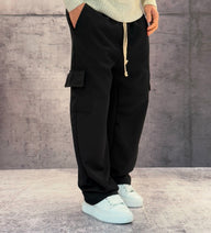 PANTALONE10 TASCONE CARGO - ART. MARCUS - HAMEN - COL. NERO