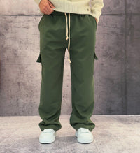 PANTALACCIO TASCONE CARGO - ART. MARCUS - HAMEN - COL. VERDE MILITARE