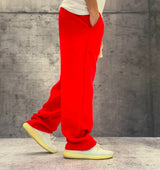 COMPLETO FELPA + PANTALONE TUTA - HAMEN - ART. TOMA - COL. ROSSO