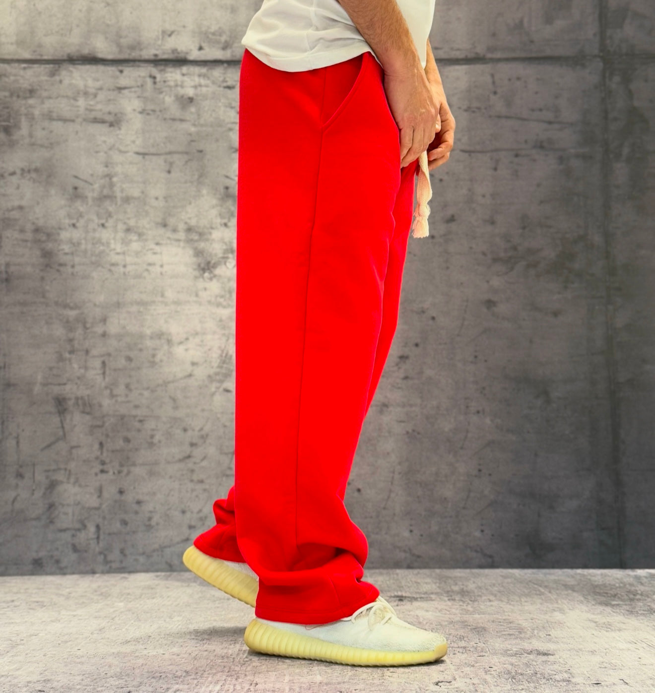 COMPLETO FELPA + PANTALONE TUTA - HAMEN - ART. TOMA - COL. ROSSO