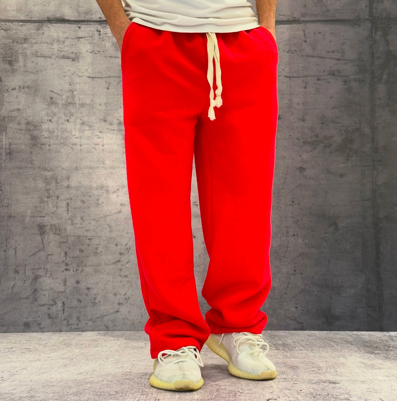 COMPLETO FELPA + PANTALONE TUTA - HAMEN - ART. TOMA - COL. ROSSO