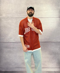 CARDIGAN MAGLIA M/M OVERSIZE UNDER GROUND - PLUS EIGHTEEN - ART. TR-4379