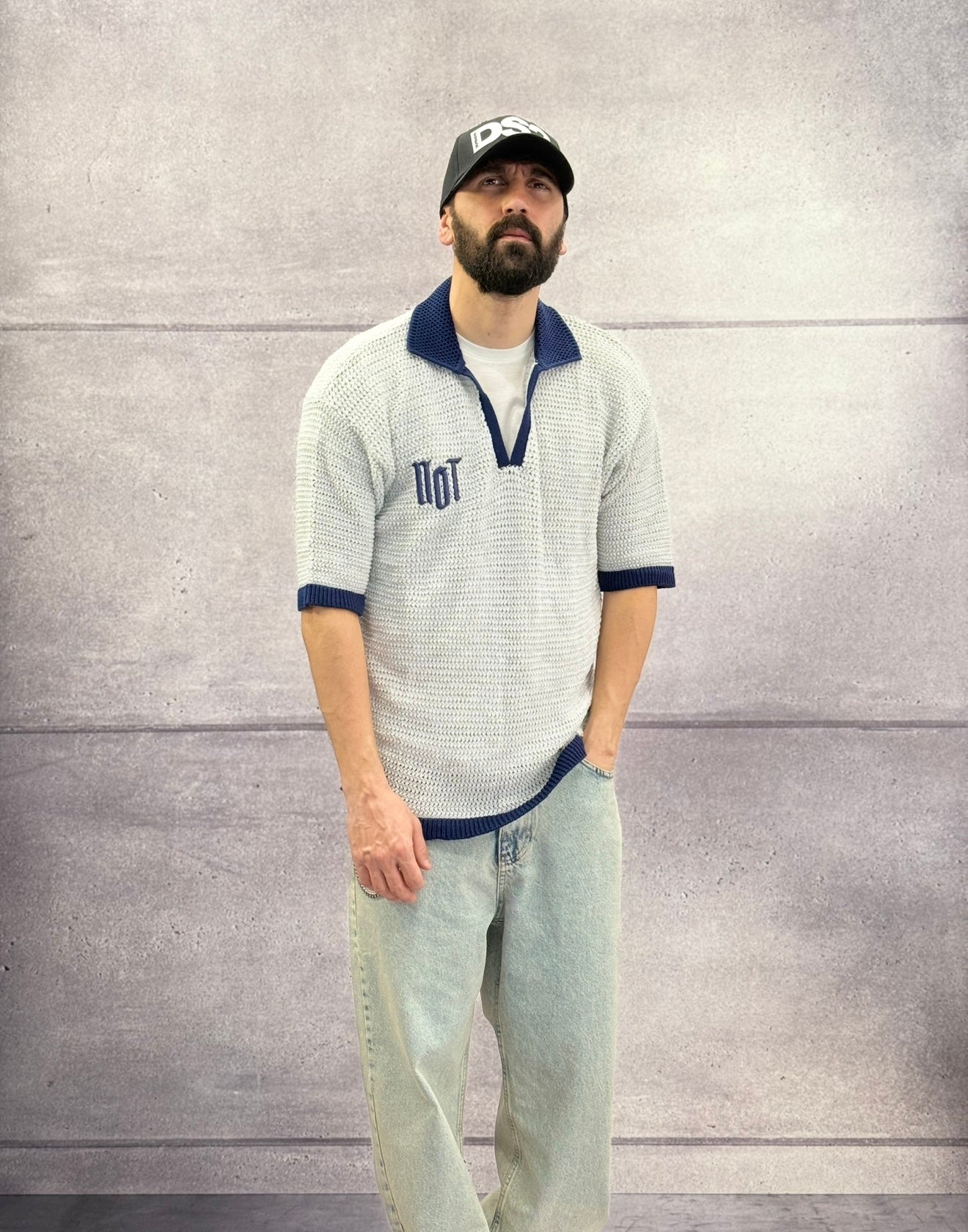 POLO MAGLIA OVERSIZE STUDIO 99 - PLUS EIGHTEEN - ART. TR-4375