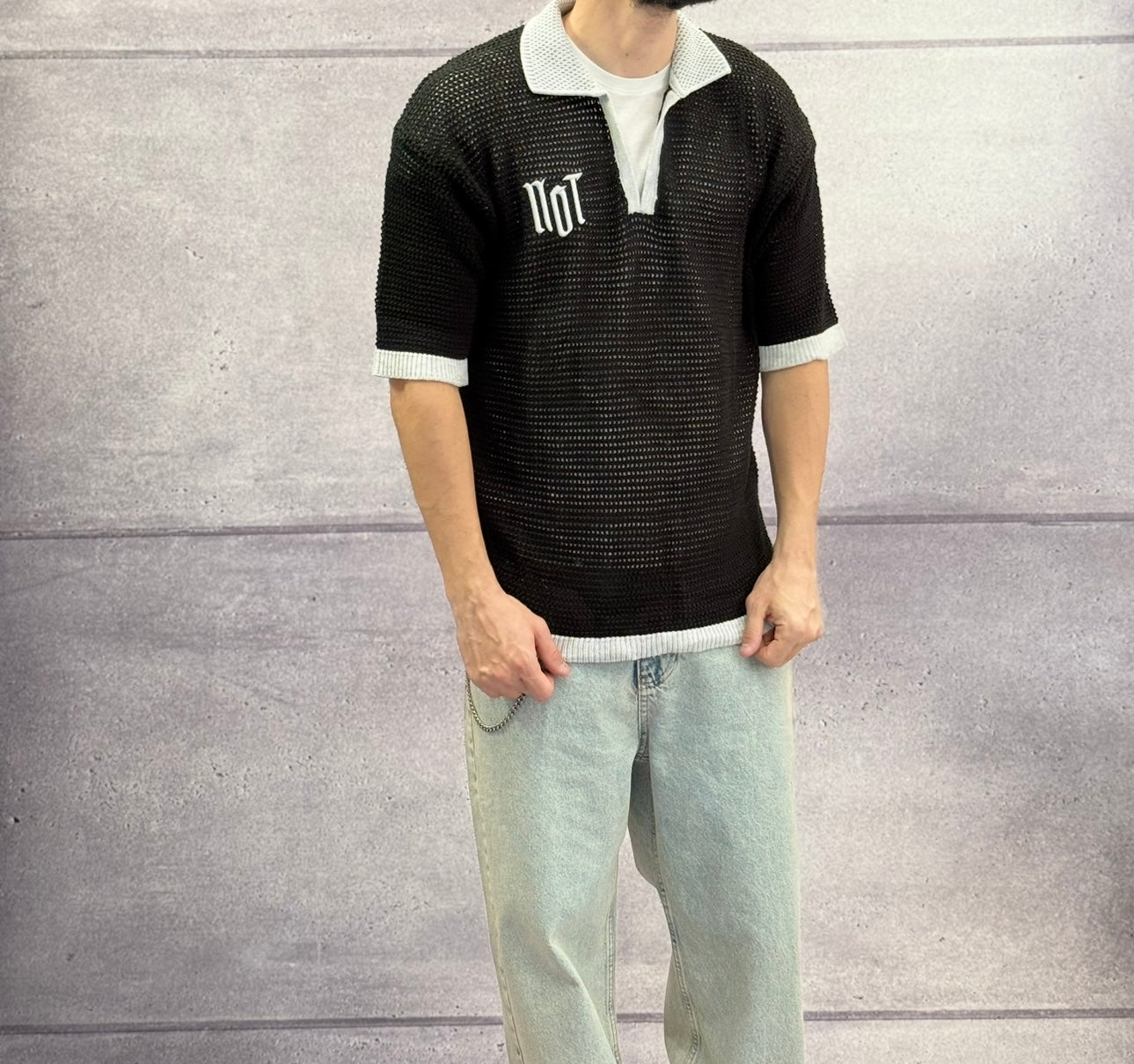 POLO MAGLIA OVERSIZE STUDIO 99 - PLUS EIGHTEEN - ART. TR-4375
