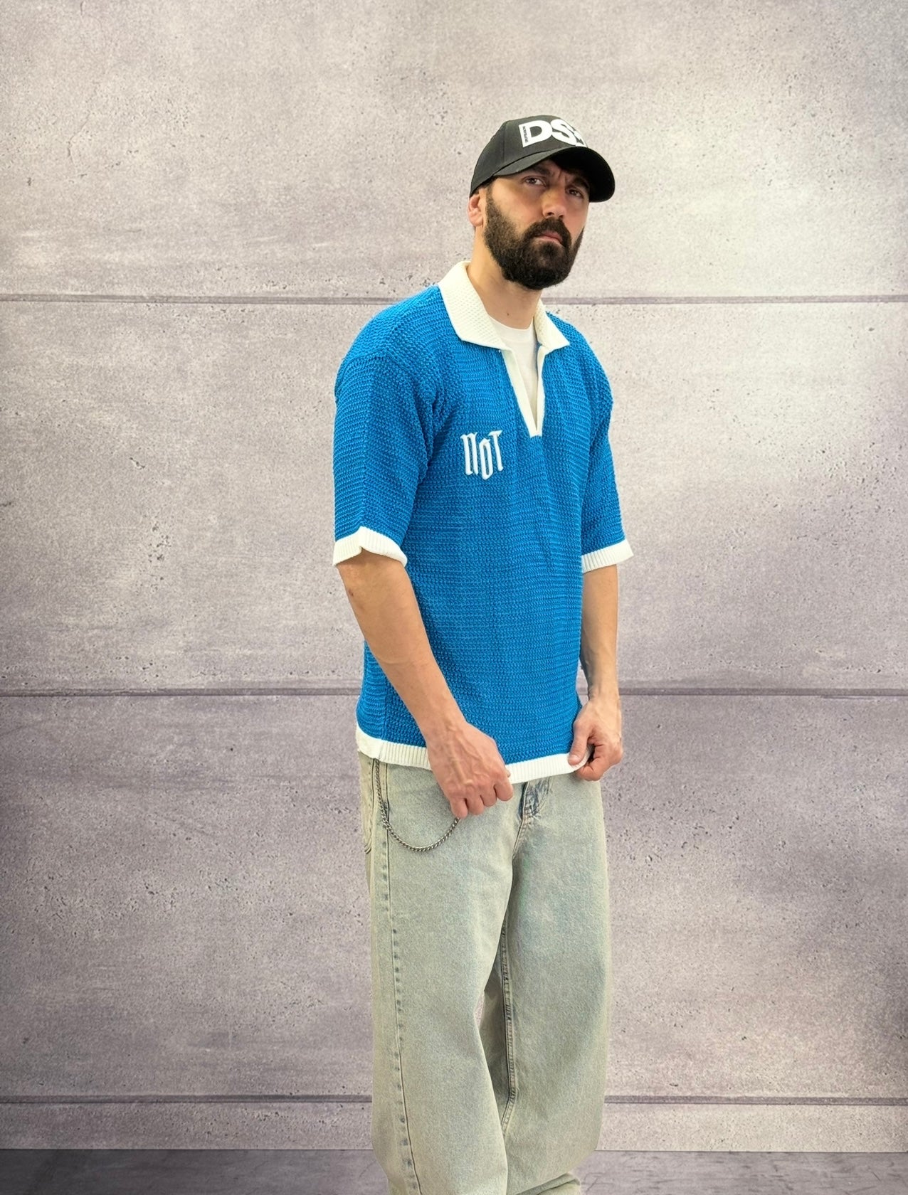 POLO MAGLIA OVERSIZE STUDIO 99 - PLUS EIGHTEEN - ART. TR-4375