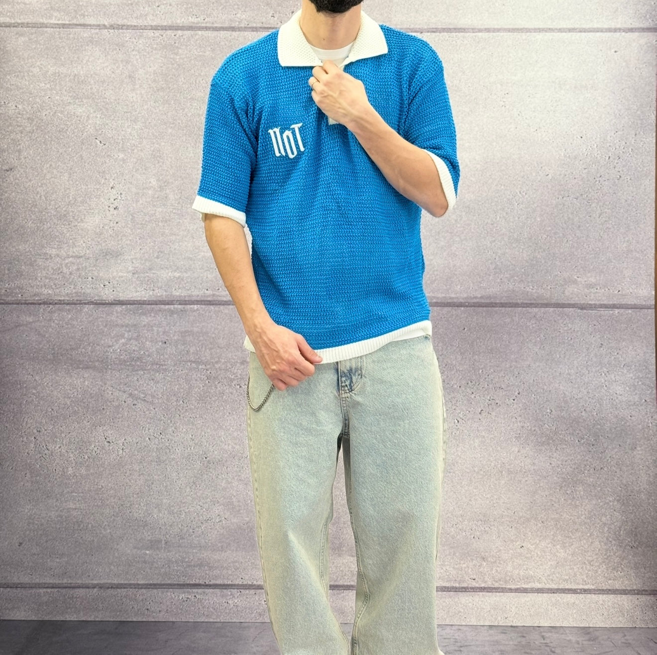 POLO MAGLIA OVERSIZE STUDIO 99 - PLUS EIGHTEEN - ART. TR-4375