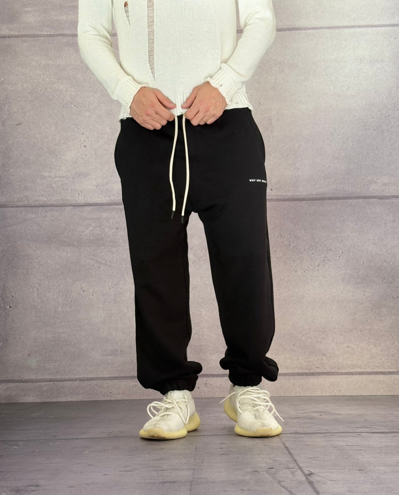 PANTALONE DI TUTA LOGO  - WHY NOT BRAND - ART. PE 1