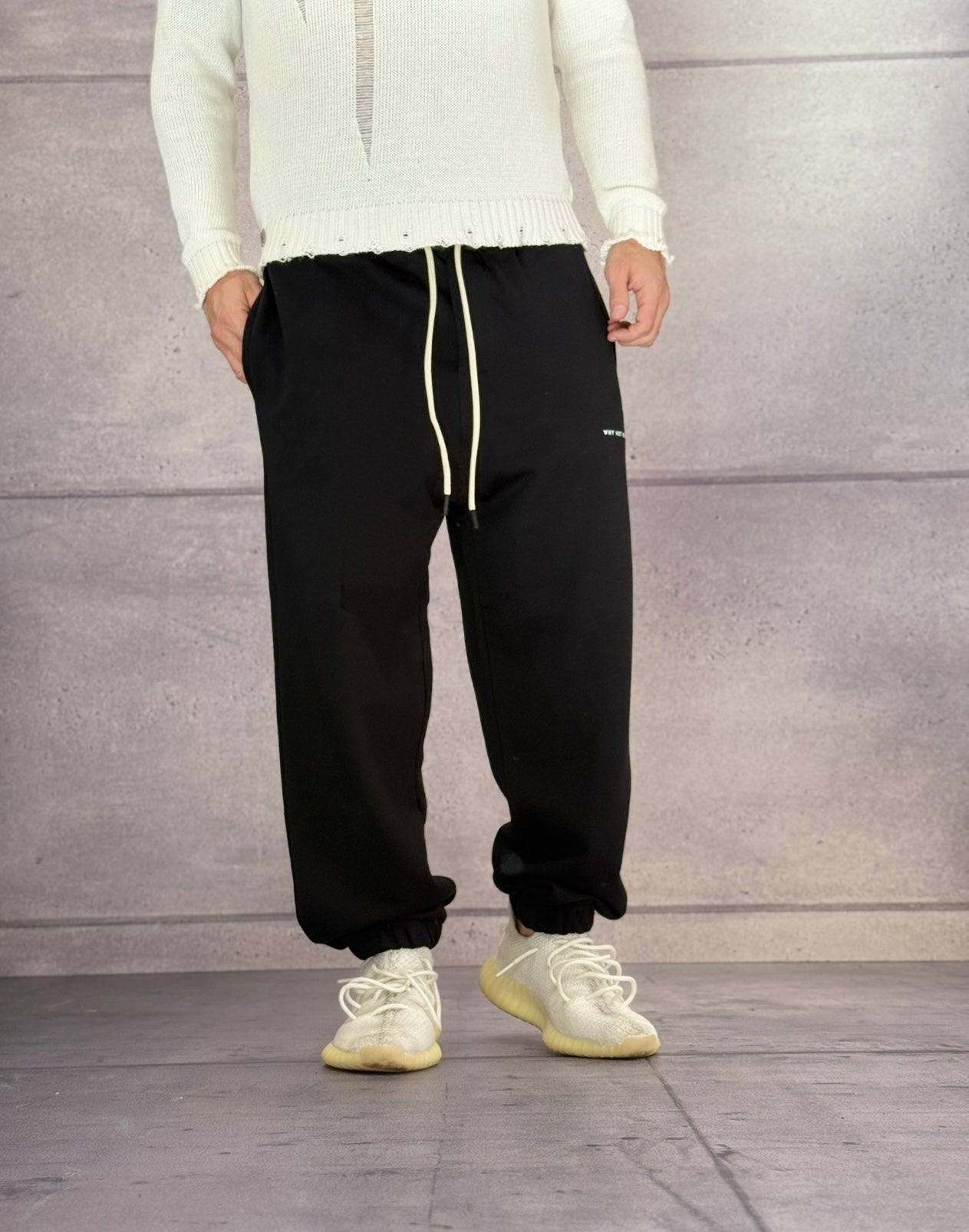PANTALONE DI TUTA LOGO  - WHY NOT BRAND - ART. PE 1
