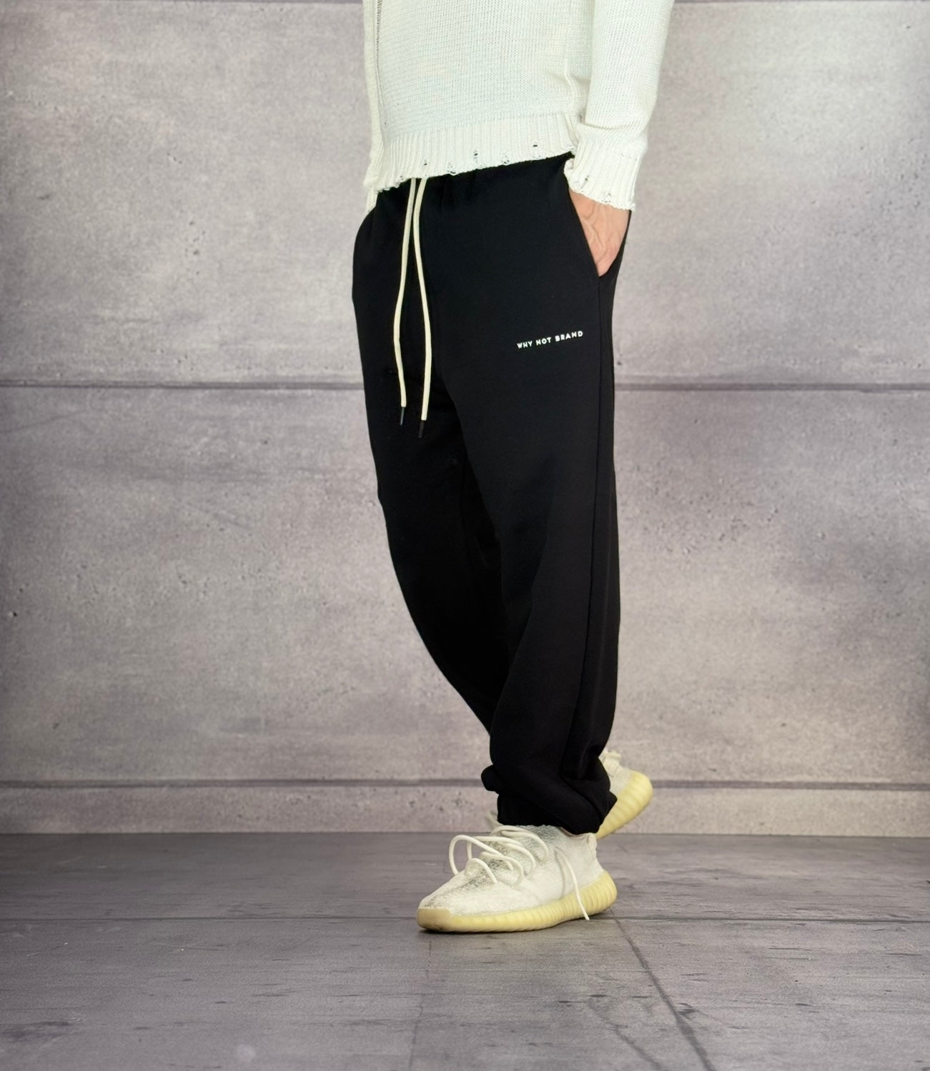 PANTALONE DI TUTA LOGO  - WHY NOT BRAND - ART. PE 1