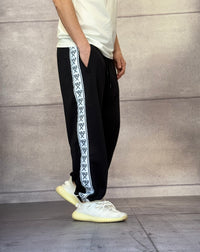 PANTALONE DI TUTA CON POLSINO BANDA SPORTSWEAR - BERNA - ART. 251066