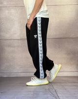 PANTALONE DI TUTA CON POLSINO BANDA SPORTSWEAR - BERNA - ART. 251066