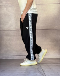 PANTALONE DI TUTA CON POLSINO BANDA SPORTSWEAR - BERNA - ART. 251066