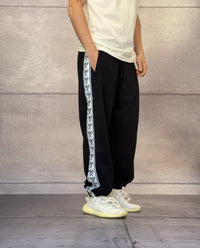 PANTALONE DI TUTA CON POLSINO BANDA SPORTSWEAR - BERNA - ART. 251066