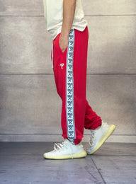 PANTALONE DI TUTA CON POLSINO BANDA SPORTSWEAR - BERNA - ART. 251066