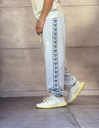 PANTALONE DI TUTA CON POLSINO BANDA SPORTSWEAR - BERNA - ART. 251066