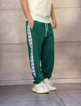 PANTALONE DI TUTA CON POLSINO BANDA SPORTSWEAR - BERNA - ART. 251066