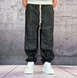 PANTALACCIO TASCONE CARGO EFFETTO MARTELLATO - ART. MORATA 2 - HAMEN - COL. NERO