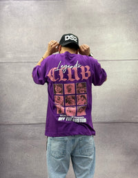 T-SHIRT OVERSIZE OFF THE SYSTEM LEGENDS CLUB - PLUS EIGHTEEN - ART. OV-6217