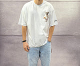 T-SHIRT OVERSIZE OFF THE SYSTEM ORSO  - PLUS EIGHTEEN - ART. PA-6994