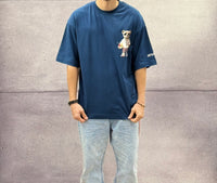 T-SHIRT OVERSIZE OFF THE SYSTEM ORSO  - PLUS EIGHTEEN - ART. PA-6994