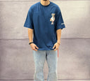 T-SHIRT OVERSIZE OFF THE SYSTEM ORSO  - PLUS EIGHTEEN - ART. PA-6994