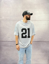 T-SHIRT OVERSIZE 21 - ESSENCE OF LIFE - ART. E71 -47