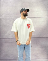 T-SHIRT OVERSIZE OFF THE SYSTEM BROKEN HEART - PLUS EIGHTEEN - ART. KS -6606
