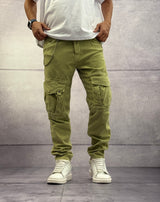 PANTALONE TASCONE FUSTAGNO - BERNA - ART. 223089348 - VERDE PANTONE